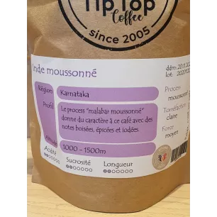 Café" 'moussonné" Inde Karnataka Malabar