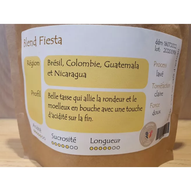 Blend "Fiesta" 100% Arabica Blend "Fiesta" 100% Arabica