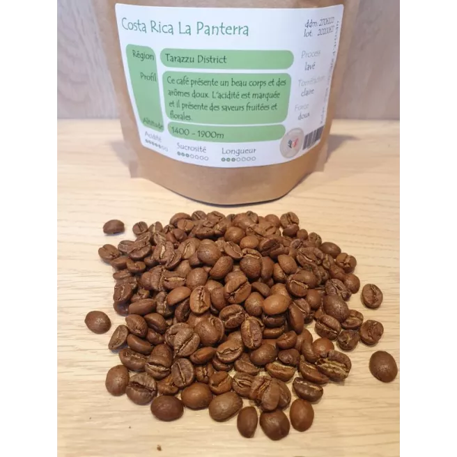Café "lavé" Costa Rica Tarrazu 100% Arabica Café "lavé" Costa Rica Tarrazu 100% Arabica