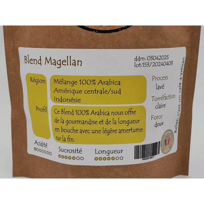 Blend "Magellan" 100% Arabica Blend "Magellan" 100% Arabica