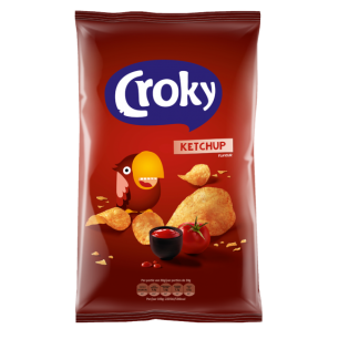 Chips Croky ketchup 20x40gr