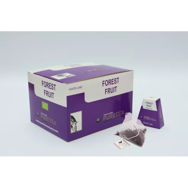 Pyramide Pue Tea fruits rouge 36 pièces