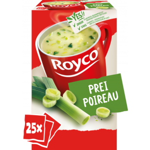 Soupe instantanée Royco poireaux 25 sachets