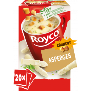Soupe instantanée Royco asperge 20 sachets