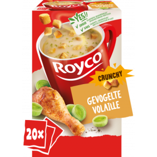 Soupe instantanée Royco volaille 20 sachets