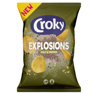 Chips Croky explosion poivreésel 20x40gr