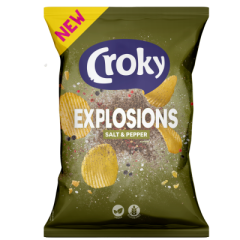Chips Croky explosion poivre&sel 20x40gr