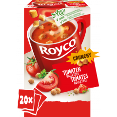 Soupe instantanée Royco suprême de tomates 20 sachets Soupe instantanée Royco suprême de tomates 20 sachets