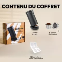 Kit capsules rechargeables comptatible "Nespresso" Kit capsules rechargeables comptatible "Nespresso"