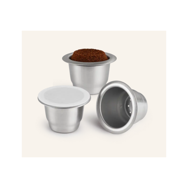 Capsules réutilisables comptatibles "Nespresso"