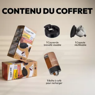 Capsules réutilisables compatible "Dolce Gusto"
